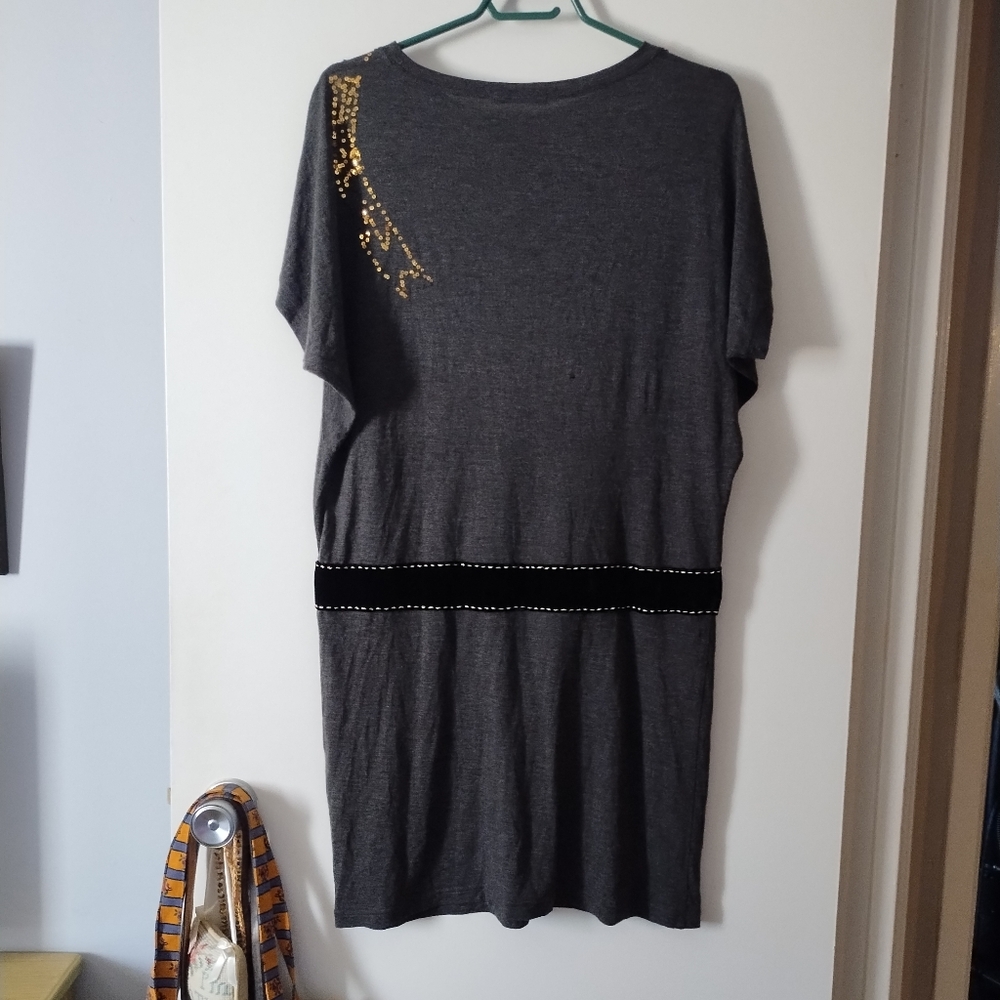 TSUMORI CHISATO Embellished Mini Dress M - Picture 6 of 9